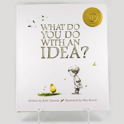 Couverture d’un livre intitulé « What Do You Do With an Idea »