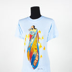 Chemise pour femme décorée d’une œuvre d’art représentant une femme autochtone
